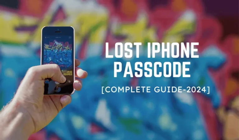 Lost iPhone Passcode